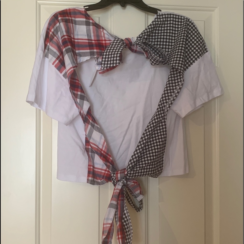 White Back our T-shirt